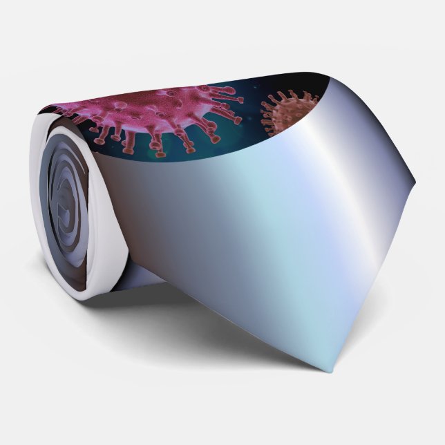 Corbata Biología del virus Covid (Enrollado)