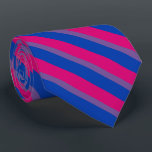 Corbata Bisexual Pride Flag<br><div class="desc">The bisexual pride flag was designed in 1998 in order to give the bisexual community its own symbol comparable to the Gay pride flag of the larger LGBT community and increase the visibility of bisexuals, both among society as a whole and within the LGBT community. The deep pink or rose...</div>