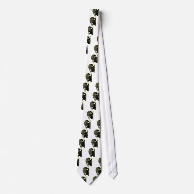 Corbata Bison Pop Art (Anverso)