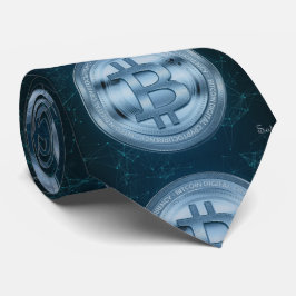 Corbata "Bitcoin por Satoshi Nakamoto"