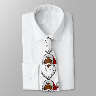 Corbata black african santa claus christmas