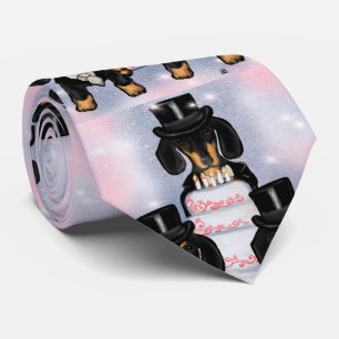 Corbata Black and Tan Doxie Groom