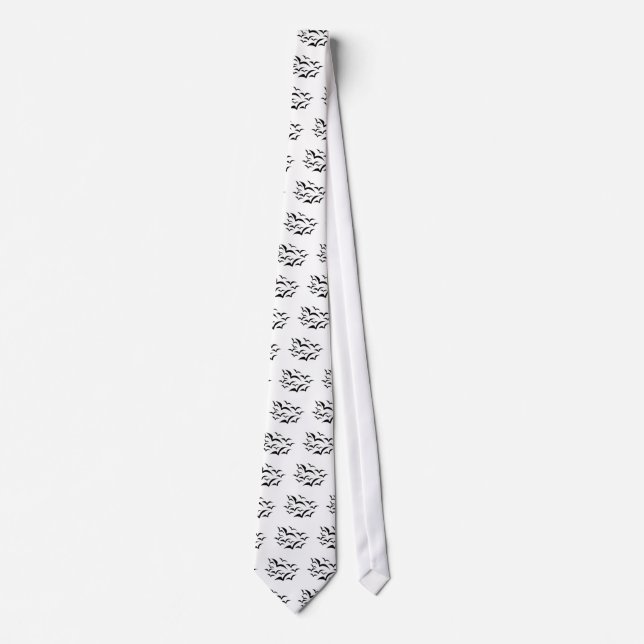 Corbata Black Bat Cloud Tie (Anverso)