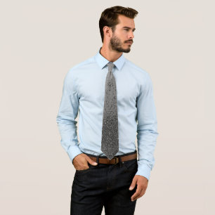 Corbata Black Faux Sparkles Boda