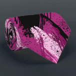 Corbata Black Fuchsia Pink Camouflage Necea<br><div class="desc">La corbata masculina presenta un moderno patrón de camuflaje en negro, fucsia, rosa pastel y rosa caliente. MÁS diseños en la tienda. Guay para la oficina, una noche en la ciudad, un boda, para el novio o novio o dar como regalo a tu esposo, papá, hermano o mejor amigo. ¡Hagan...</div>