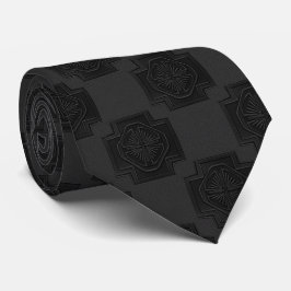 Corbata Black Funeral Medallion