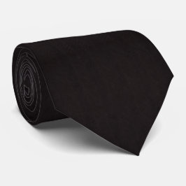 Corbata Black Herringbone Whisper Ultra-Subtle Tonal 