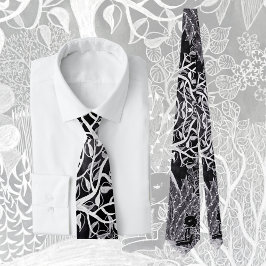 Corbata Black panther in the jungle - pencil drawing    