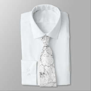 Corbata Blanco agrietado