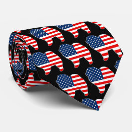 Corbata BLANCO ROJO Y CHOW mens necktie