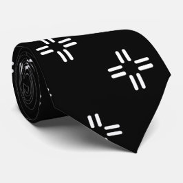 Corbata Blanco y negro