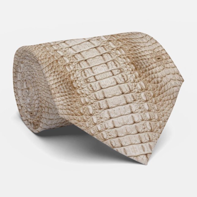 Corbata Blancos Colirio de impresión (Enrollado)