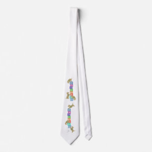 Corbata ¡Bloques Scottie Trigo !!
