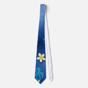 Corbata blue09 tropical