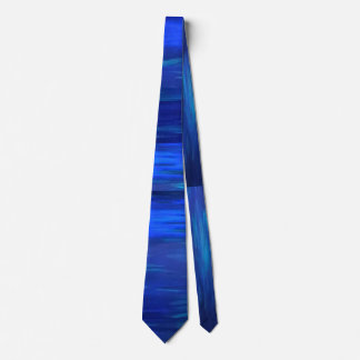 Corbata Blue Abstract Art Tie
