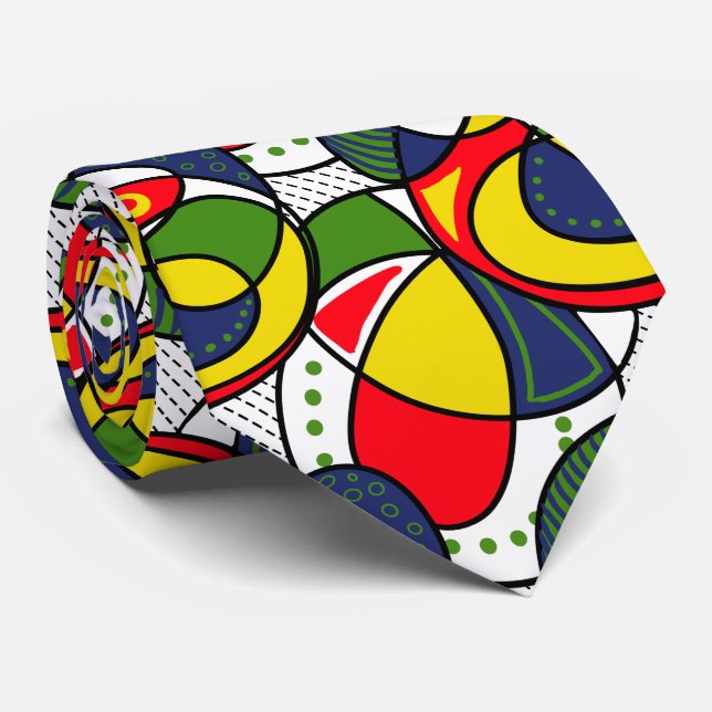 Corbata Blue Beach Ball (Enrollado)