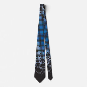 Corbata Blue Black Video Game Gamer Bar Mitzvah