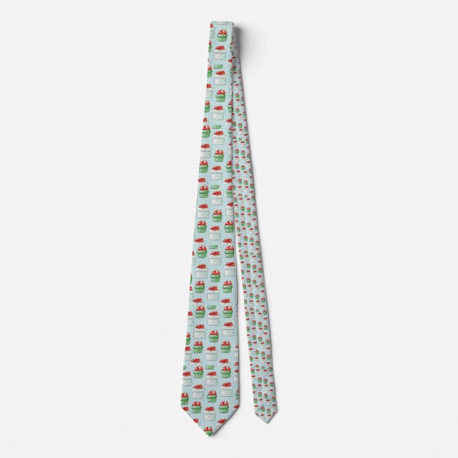 Corbata Blue Christmas Presk Neck Tie (Anverso)