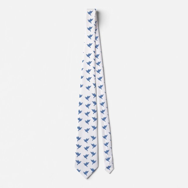 Corbata Blue Dove Art Tie (Anverso)