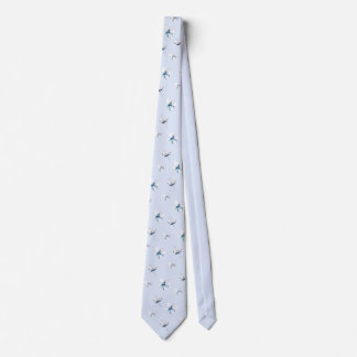 Corbata Blue Hydrangea Floral Tie