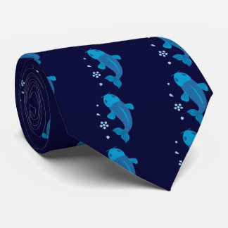 Corbata Blue Koi Fish