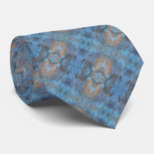 Corbata blue marble