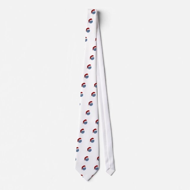 Corbata Blue Navidades Blueberry (Anverso)