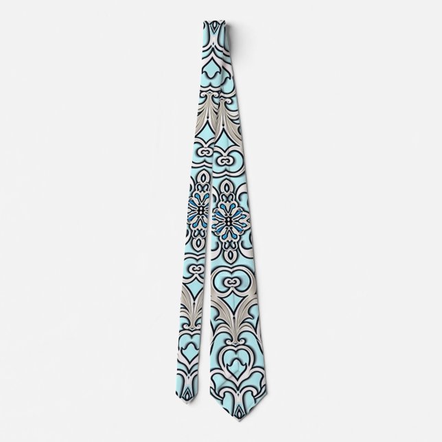 Corbata Blue Nouveau Tie (Reverso)