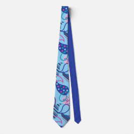 Corbata Blue Paisley