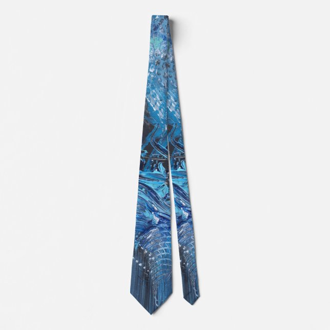 Corbata Blue Rush Neck Tie (Anverso)