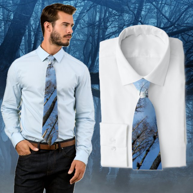 Corbata Blue Sky Trees Camo Tie (Subido por el creador)