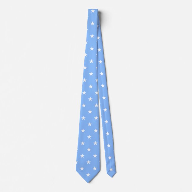 Corbata Blue Stars Tie (Anverso)