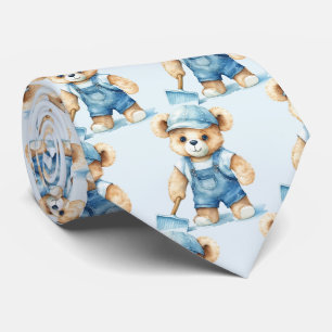 Corbata Blue Teddy Bear