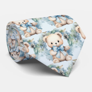 Corbata Blue Teddy Bear