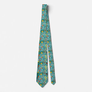 CORBATA BLUE WILLIAM MORRIS 2