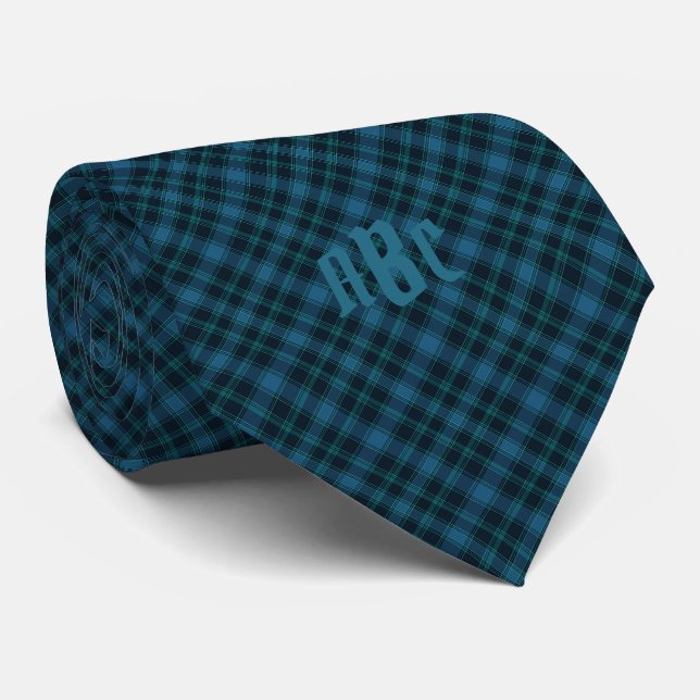 Corbata Blueberry Hill Plaid (Enrollado)
