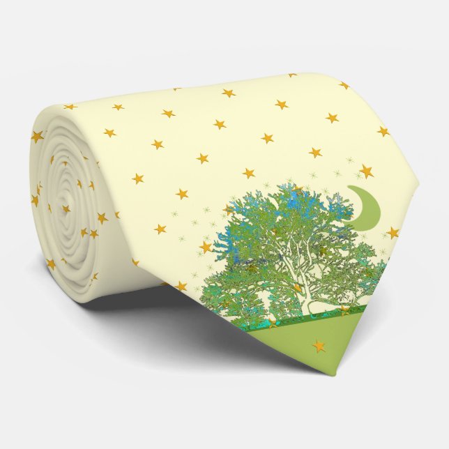 Corbata Blues del Árbol (Enrollado)