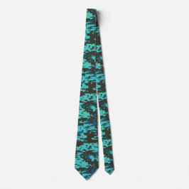 Corbata Blues Digital Camo Pattern