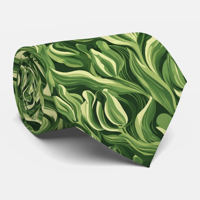 Corbata Boda Boho Floral de Tulipán Compromiso (Enrollado)