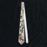 Corbata boda botánico floral de acuarela rústico<br><div class="desc">La suite boda floral rústica. Con hermosos detalles de acuarela. Este moderno diseño boda le permitirá disfrutar de un gran día.</div>
