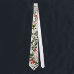 Corbata boda botánico floral de acuarela rústico<br><div class="desc">La suite boda floral rústica. Con hermosos detalles de acuarela. Este moderno diseño boda le permitirá disfrutar de un gran día.</div>