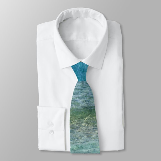 Corbata Boda con tema de playa Groomsmen de océano surfist (Atado)