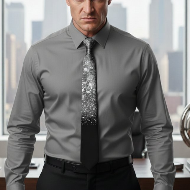 Corbata boda de brillo oscuro de moda (Subido por el creador)