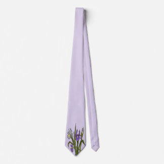 Corbata Boda de color azul de iris morado