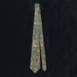 Corbata Boda de Flor Silvestre Verde<br><div class="desc">Gire la cabeza y agregue un toque de boho único a su atuendo boda con nuestra corbata de flor salvaje Sage Green Boho. Con una sofisticada base verde salada adornada con delicadas flores silvestres pintadas a mano, este empate es perfecto para el novio o los miembros de la fiesta de...</div>