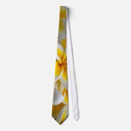 Corbata Boda de flores de Frangipani