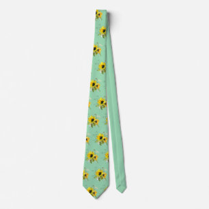 Corbata Boda de girasol Neck Tie