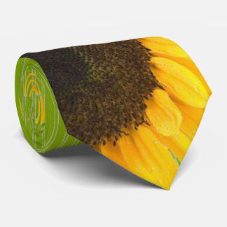 Corbata Boda de girasol verde de Apple Tie Green Stripes