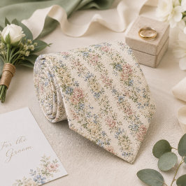 Corbata Boda de jardín inglés romántico