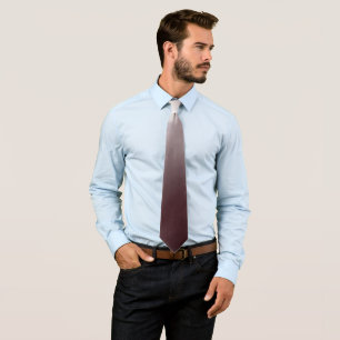Corbata Boda de lienzo de acuarela con ombre de Burdeos de